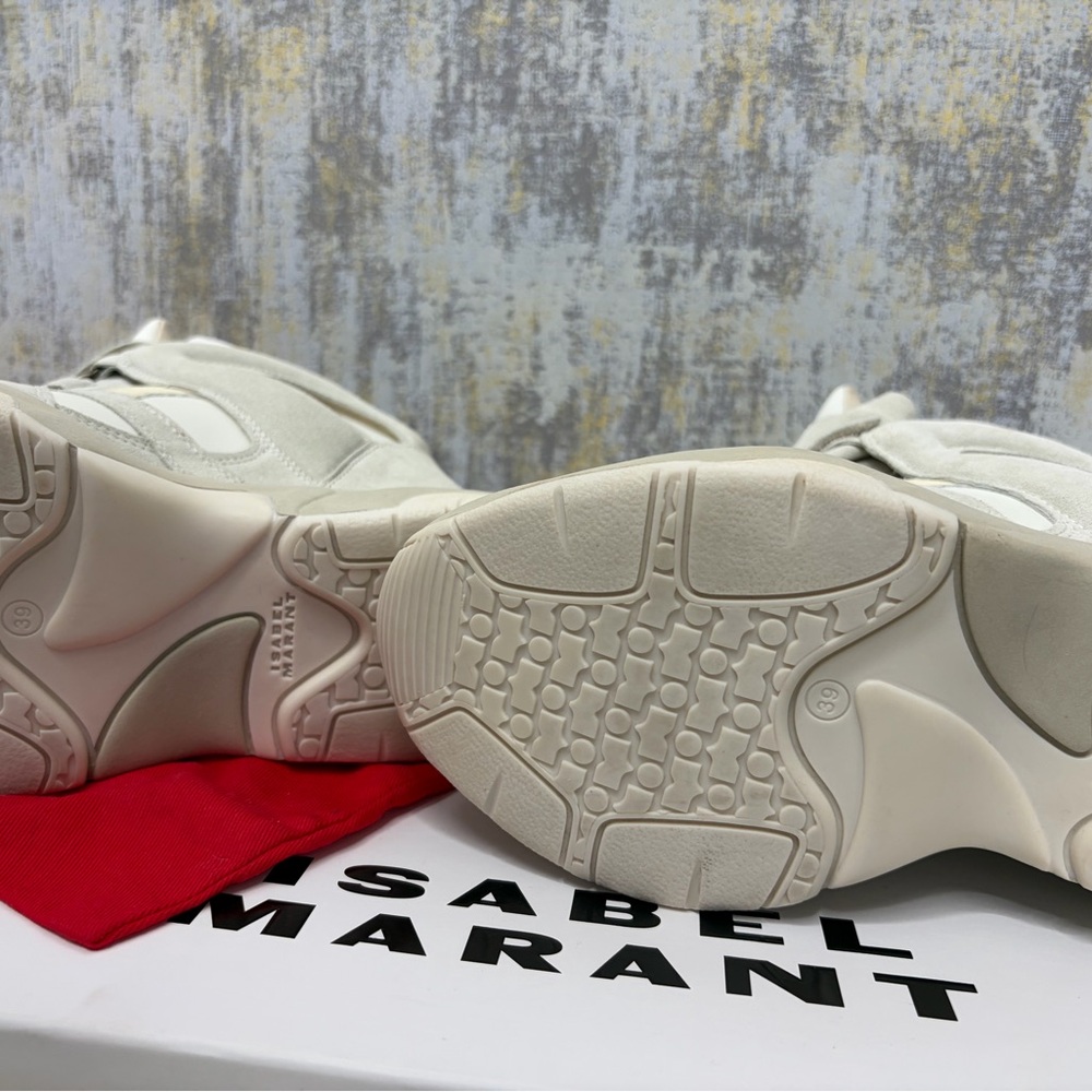 Isabel Marant Balskee Wedge Sneakers - Picture 2 of 4